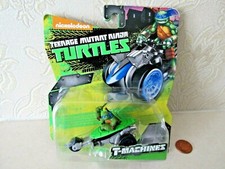 LEONARDO IN Stealth Bike Playmates Toys T-Machines Teenage Mutant Ninja Turtles 