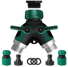 Garden hose splitter way - garden, splitter,