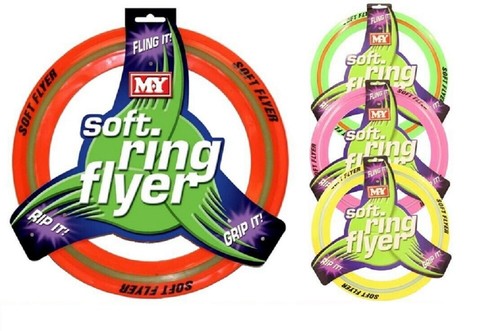 Flying rubber frisbee soft - ,