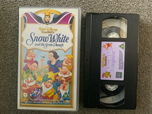 Disney snow white - , vhs