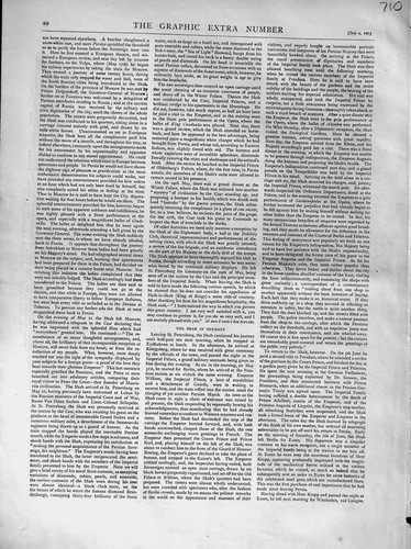 Old antique print - antique, 1873
