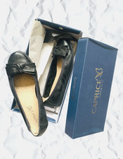 Caprice Shoes Flat Leather Size 4 Ballet Comfort Walking Air Slip On Women RRP80