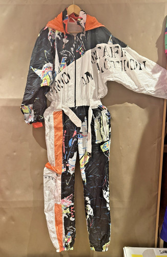 Retro ski suit - retro,