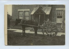 Old Man Horse Cart c1900s