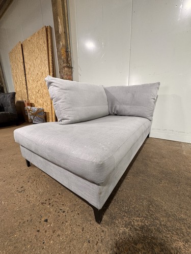 Camerich grey crescent chaise - crescent,