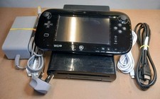 Nintendo Wii U Console With Gamepad, Power Supply, Hdmi & USB Charger Cable
