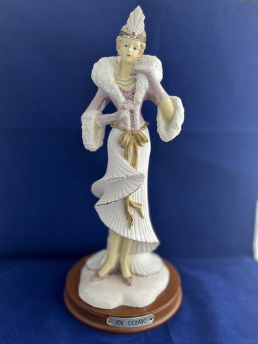 Vogue art deco lady - art, 12”