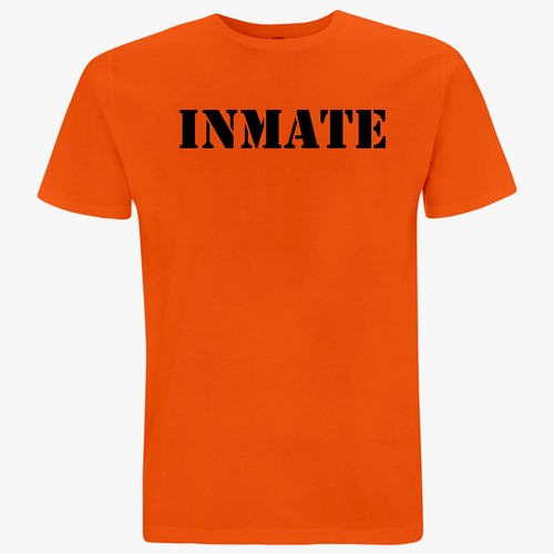 Prison inmate logo shirt - prison,