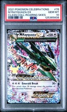 PSA 10 M Rayquaza EX Celebrations 76/108 GEM MINT Graded Pokemon Card