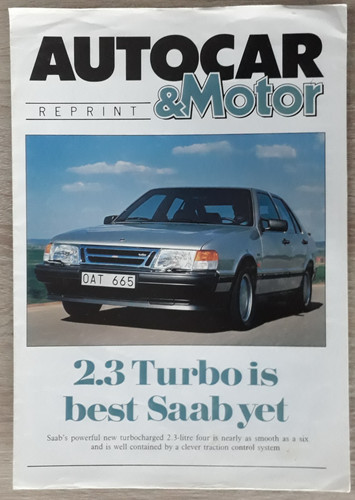 Saab 9000 turbo road - cd, 2.3