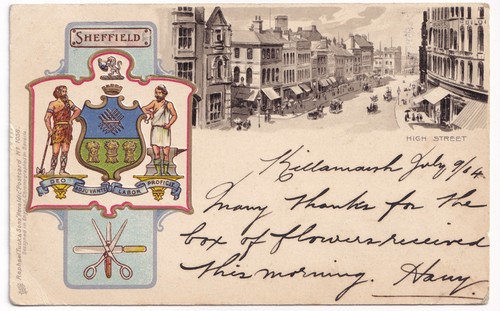 Sheffield high street heraldic - sheffield,