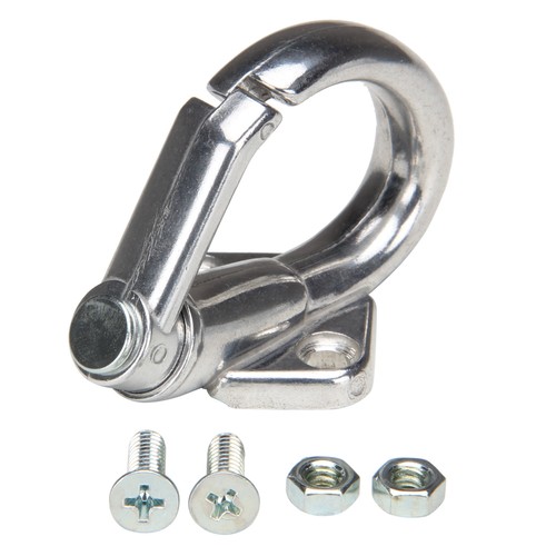 Vespa luggage hook chrome - vespa,