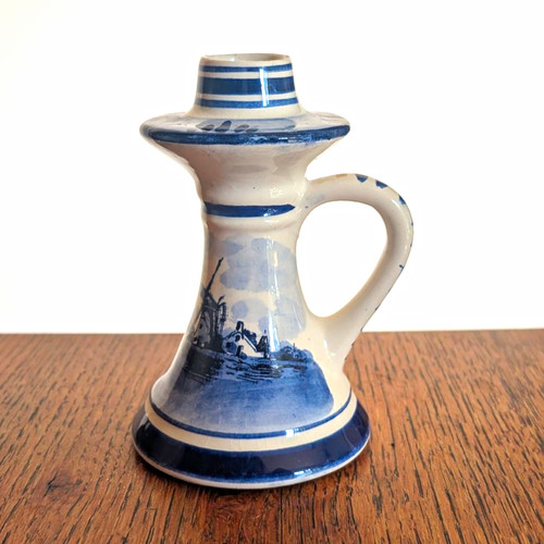 Delft blue hand painted - blue,