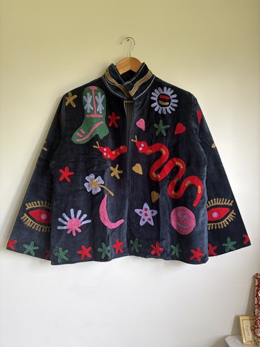 Handcrafted suzani floral - handcrafted,