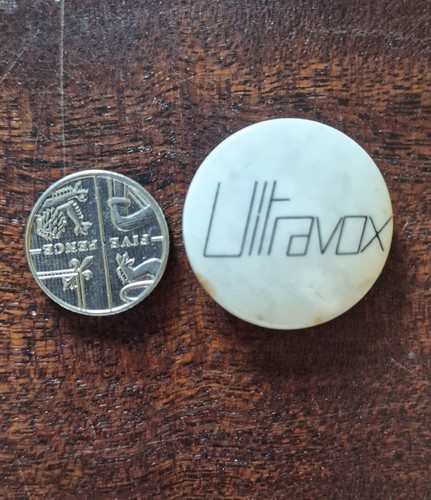 Vintage ultravox band pin - ultravox,