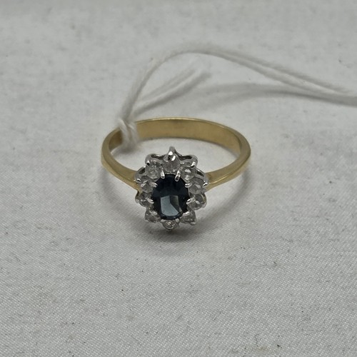 Vintage yellow metal blue - vintage,