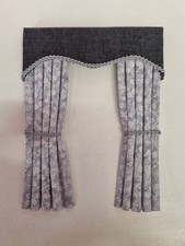 Dolls House Miniature Curtains