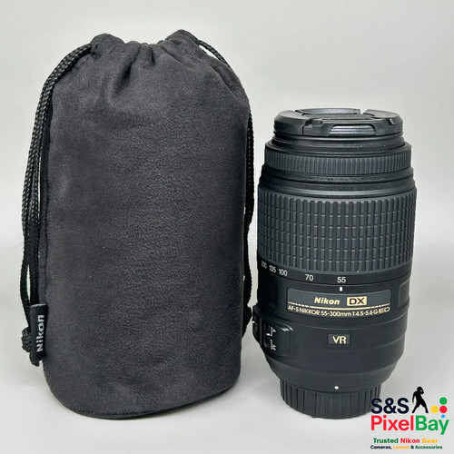 Nikon nikkor 55 300mm - nikon,
