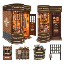 Book Nook 3D Kit Magic Wizard