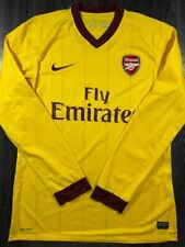 PLAYER ISSUE Authentic Nike Arsenal 2010/2011 Long Sleeve Away Shirt Large