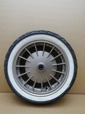 Lambretta V special 125 2019 10,194 miles front wheel with tyre (14530)