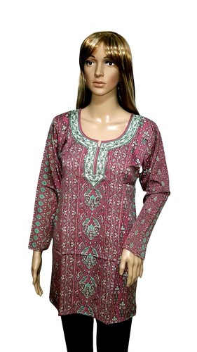 Ladies ethnic kurti tunic - kurti,
