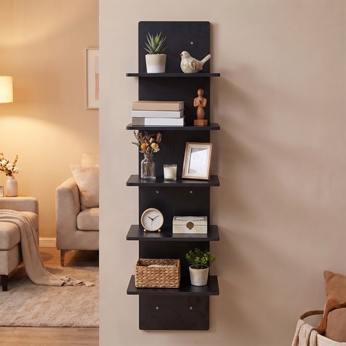 Tier floating shelves - floating, wooden