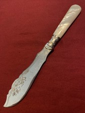 Antique Silver Plate & Mother