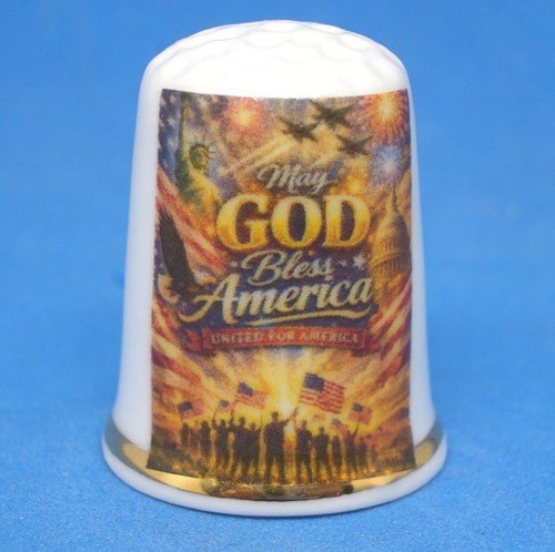 Birchcroft china thimble - china,