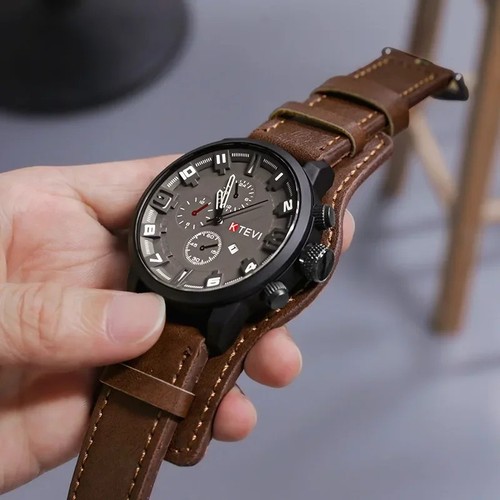 Men military quartz watch - men,