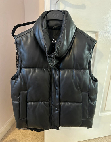 Zara women black faux - women’s,