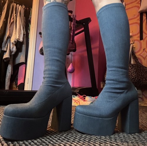 Nokwol emmie denim platform - emmie,