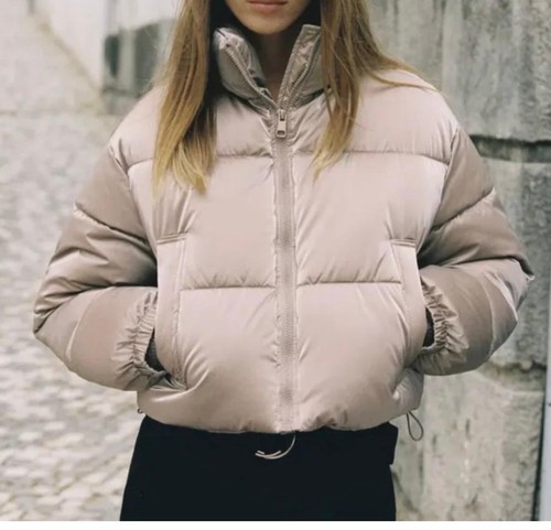 Zara women shiny anorak water - women,