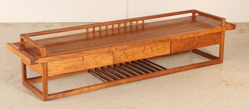 Stunning bespoke solid elm