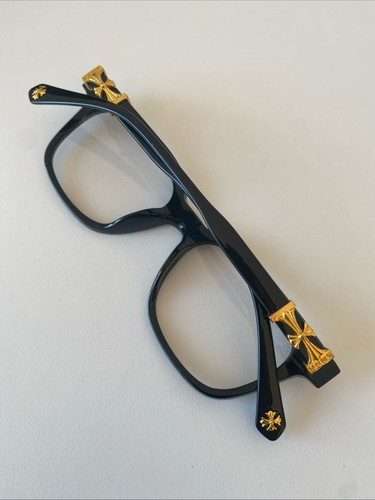 Pair gold chrome hearts - pair,