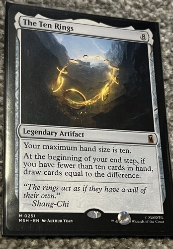 Mtg the ten rings msh - mtg,