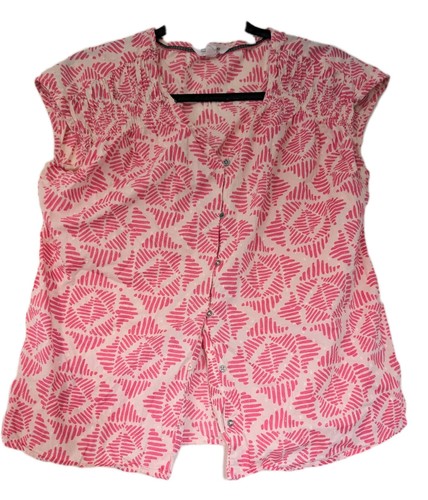 White stuff pink geometric - pink,