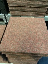 Carpet Tiles Heavy Duty 20pcs 5SQM Office Home Shop Retail Flooring ROSE RED