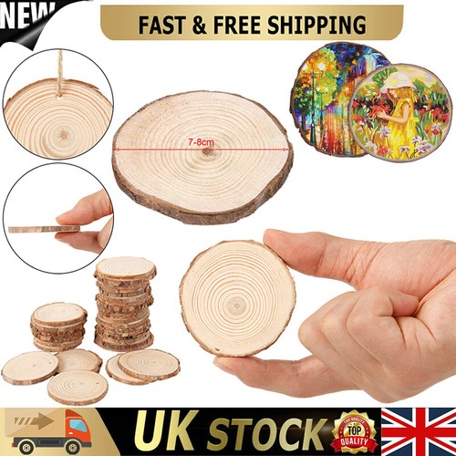 120pcs wood slices - wood,