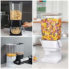 Cereal Dispenser Single/Double/Triple Container Dry Food Kitchen Storage Machine