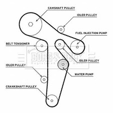 Genuine Borg & Beck T/Belt