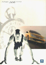 Peugeot 206 Sports Models 2003 UK Brochure Quiksilver XSi Si GTi 180 CC SW