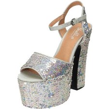 Shellys London Silver Sequin