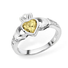 Sterling Silver Citrine Ring