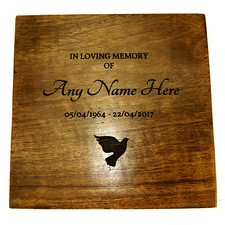 20 x 20cm Cremation Urn Ashes