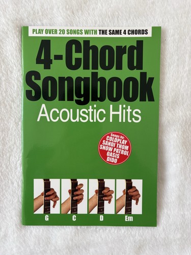 Chord songbook acoustic hits - 4-chord,