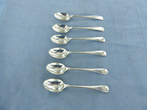 Antique set six - antique, sterling