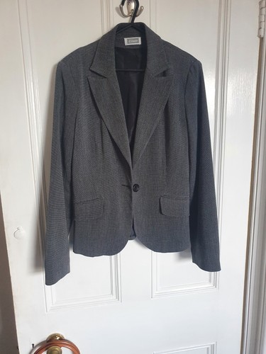 Ladies grey smart blazer - grey,