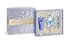 Mugler Angel 50ml EDP, 50ml Body Lotion & 10ml Travel Spray Gift Set Brand New 