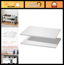 Piece melamine shelves - 2-piece,